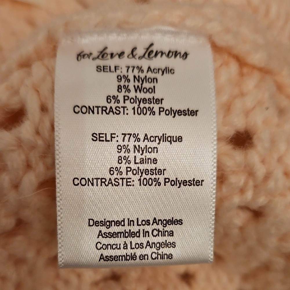 Pink Knit Sweater with Ribbon Details - Picture 8 of 12